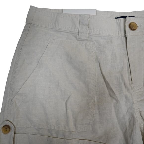 GAP Womens 6 Sun Linen 3" Chino Short NEW - Picture 3 of 11